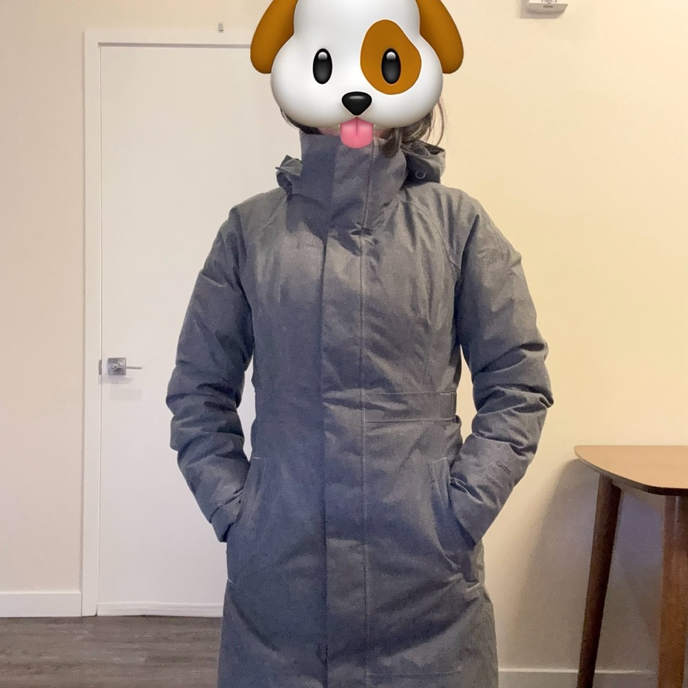 Dark Gray Puffer Jacket